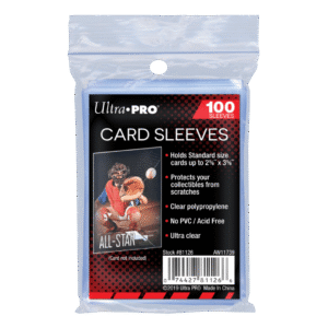 Clear Soft Card Sleeves - 100 Sleeves