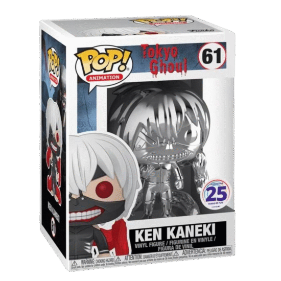Pop! Tokyo Ghoul: Ken Kaneki Silver Chrome - Image 2