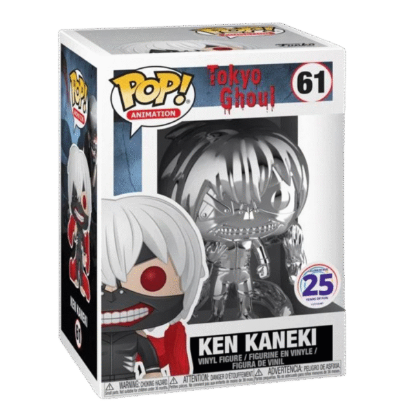 Pop! Tokyo Ghoul: Ken Kaneki Silver Chrome - Image 2