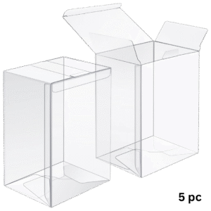 Clear Funko Pop Protector - Five (5) Count
