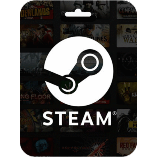 Steam Wallet Gift Card - $25 (Instant Download)