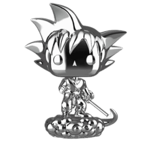Pop! Dragon Ball Z: Goku & Flying Nimbus Silver Chrome