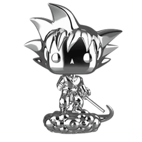 Pop! Dragon Ball Z: Goku & Flying Nimbus Silver Chrome