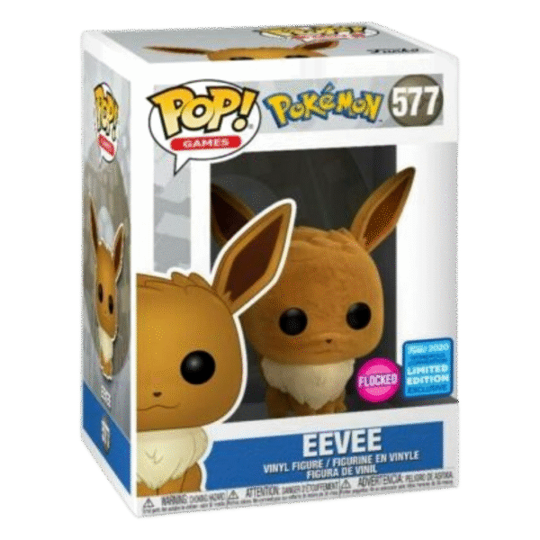 Pop! Pokemon: Flocked Eevee (Wondrous Convention) - Image 2