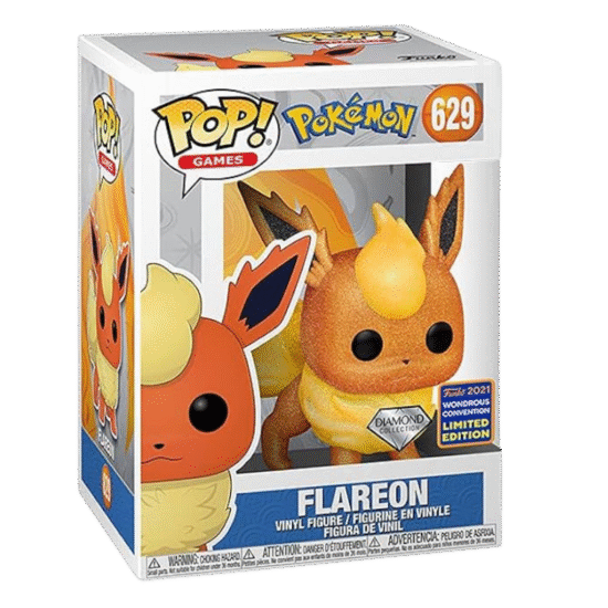 Pop! Pokemon: Flareon Diamond Glitter (Wondrous Convention) - Image 2