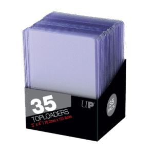 3" x 4" Clear Regular Toploaders - 35 Count