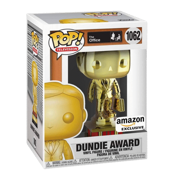 Pop!The Office: Chrome Dundie Award (Amazon Exclusive) - Image 2