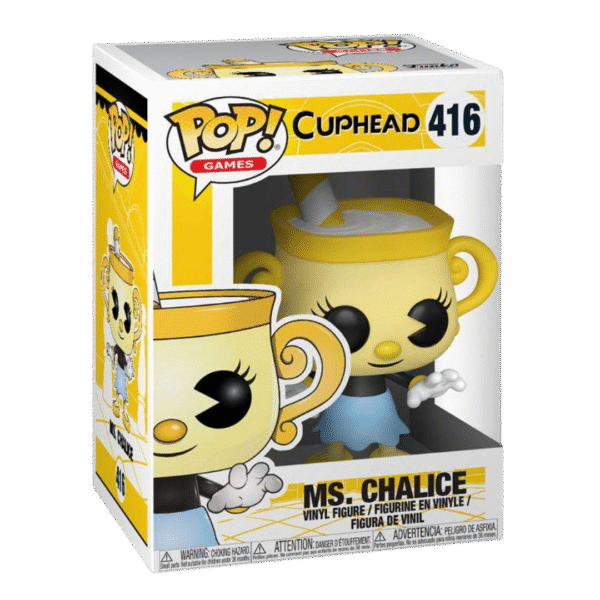 Pop! Cuphead Game: Ms. Chalice (Yellow) - Image 2