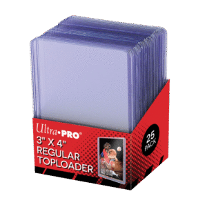 3" x 4" Clear Regular Toploaders - 25 Count