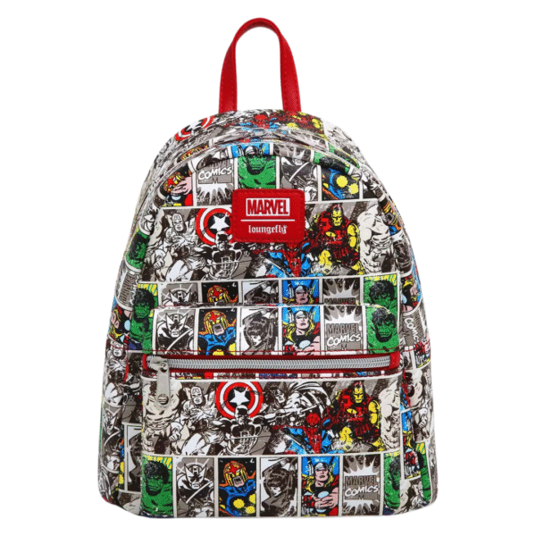Loungefly Marvel Comic Mini Backpack