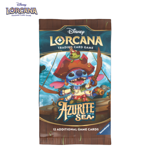 Disney Lorcana TCG: Azurite Sea Single Booster Pack