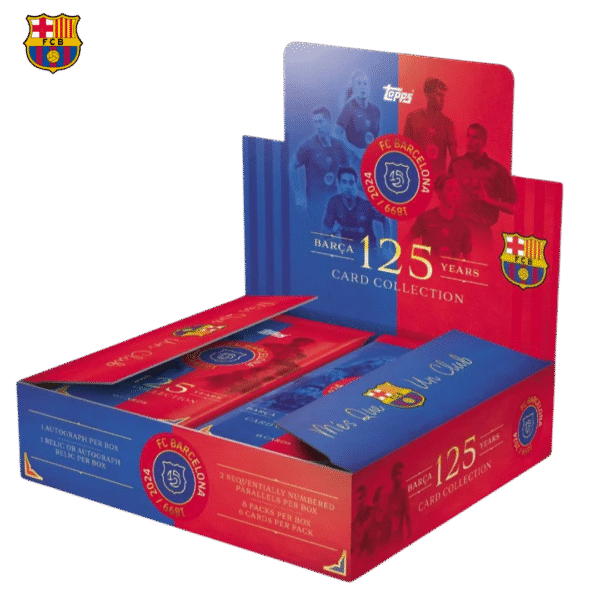 TOPPS FC Barcelona 125th Anniversary Hobby Box