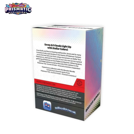 pokémon tcg: prismatic evolutions booster bundle