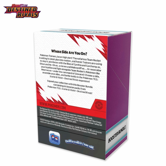 pokemon tgc: destined rivals booster bundle