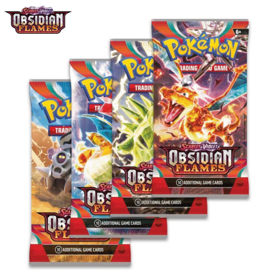 pokemon tgc: obsidian flames booster bundle