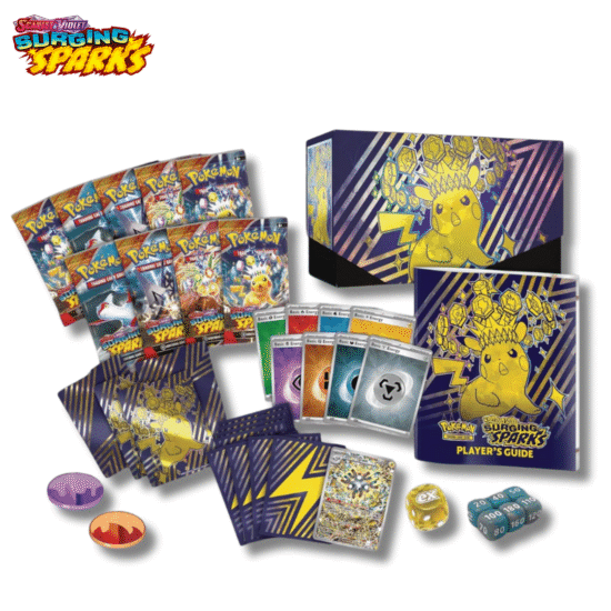 pokemon tgc: surging sparks booster bundle