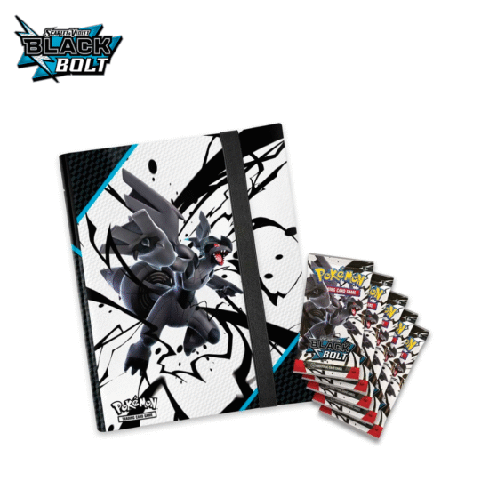 pokémon tcg: black bolt binder collection
