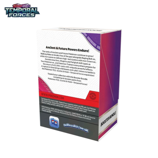 pokémon tcg: temporal forces booster bundle